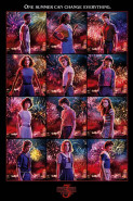 Stranger Things plagát Pack Character Montage S3 61 x 91 cm (5)